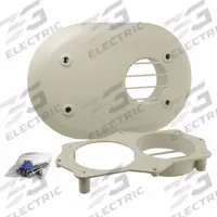 RHEEM Horizontal Vent Termination Kit 3": 3 in Connection Size, Horizontal (MPN SP20286). Key specifications — For BTU Range: Up to 199K BTU; Mounting Orientation: Horizontal; Manufacturer Part Number: SP20286; Vent Connection Size: 3 in; Product Type: Vent Termination Kit; Brand: RHEEM.