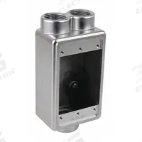 CALBRITE Electrical Box: Stainless Steel, Rectangular, 1 Gangs, 3/4 in Hub Size, 25 cu in Capacity (MPN S60700FDCC). Key specifications — Color: Gray; Brand: CALBRITE.