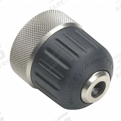 JACOBS Drill Chuck: 3/8"-24, 1/16 in to 3/8 in Capacity - Ratchet-Locking Thread-Mount Keyless Drill Chucks
