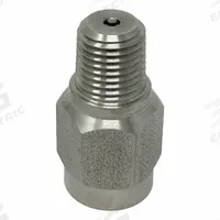 RAY Pressure Gauge Snubber: Stainless Steel, Piston, Stainless Steel NPT, 15,000 psi Max. Pressure (MPN 022S). Key specifications — Snubber Type: Piston; Connection Type: NPT; Brand: RAY; Material: Stainless Steel; Compatible Liquids and Gases: Gases.