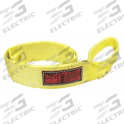 STREN-FLEX Web Sling: Type 3, Nylon, 10 ft Sling Lg, 11 in Eye Lg - Standard Nylon Flat-Eye Web Slings