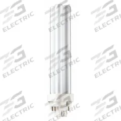 PHILIPS Compact Fluorescent Bulb: 4-Pin (G24q-3), PL-C, Fluorescent, 2700K, 1,800 lm Light Output (MPN PL-C 26W/827/4P/ALTO). Key specifications — Brand: PHILIPS; Bulb Designation: PL-C 26W/827/4P/ALTO 10PK; Dimmable: Yes; Color Temperature: 2700K.