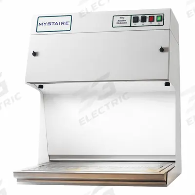 MYSTAIRE Filtered Workstation: 27 3/4 in Overall Wd, 21 3/4 in Overall Dp - Standard Clean Benches