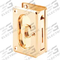 PRIME-LINE Combination Tray and Edge Pull: Unthreaded Holes, Brass, Gold, Tray/Lever (MPN N 7365). Key specifications — Mounting Type: Unthreaded Holes; Brand: PRIME-LINE; Color: Gold; Finish: Polished Brass; Material Family: Brass.