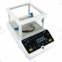 ADAM EQUIPMENT Compact Bench Scale: 820 g Capacity, 0.001 g Readability, 0.001 g Repeatability, ABS (MPN LPB823i). Key specifications — Brand: ADAM EQUIPMENT; Display Type: LCD.