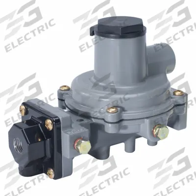 FISHER LPG Pressure Regulator: Lever-Acting Gas, 550,000 BtuH Gas Capacity, Aluminum - Lever-Acting Gas Pressure Regulators