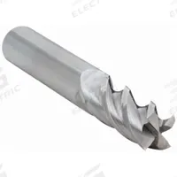 CLEVELAND Square End Mill: Carbide, 4 Flute, 5/16" Mill Dia, 13/16" LOC, 2-1/2" OAL (MPN C60023)