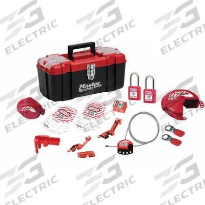 MASTER LOCK Valve/Electrical Kit: Electrical/Valve - Portable Electrical & Valve Lockout Kits