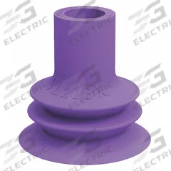 PIAB Vacuum Pad: Plain Pad without Adapter, 20 mm Pad Dia, Thermoplastic Elastomer, Purple, 60A (MPN VL20BX). Key specifications — attr1019194: VL20BX; attr1019196: PIAB; attr1019197: 60A.