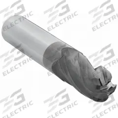 APPROVED VENDOR Ball End Mill: Carbide, TiCN Coated, 4 Flute, 1" Mill Dia, 1-1/2" LOC, 4" OAL (MPN 223-001162)