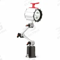 NIK LIGHT Task Light: LED, Plug, Articulating, 22.05 in Arm Reach, 2,600 lm Max Brightness, 6000K (MPN IR-LED-COB-M). Key specifications — attr565483: LED; attr565453: NIK LIGHT; attr565455: 20W; attr565462: Plug; attr565488: 100 to 240V AC.