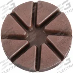 HUSQVARNA Transitional Pad: 100 Grit, Red, 5 Segments, Concrete, Clockwise/Counterclockwise, Round (MPN 542868131). Key specifications — attr81237: Red; attr81244: Copper; attr122184: Polishing Tool; attr122180: Concrete; attr81239: PG 820; attr81227: HUSQVARNA.