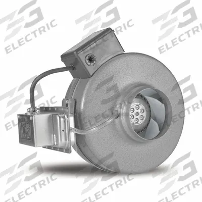 PANASONIC In-Line Duct Fan: 4 in Duct, 120V AC, 1 Ph, 60 Hz Freq - General Purpose Inline Duct Fans