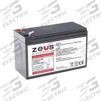 ZEUS BATTERY PRODUCTS Rechargeable Batteries: 12.8V DC, 8 Ah Capacity, 5.94 in Ht, 2.56 in Wd, F2 (MPN PCLFP8-12.8SP). Key specifications — Terminal Connection: F2; Brand: ZEUS BATTERY PRODUCTS; Housing Material: ABS.