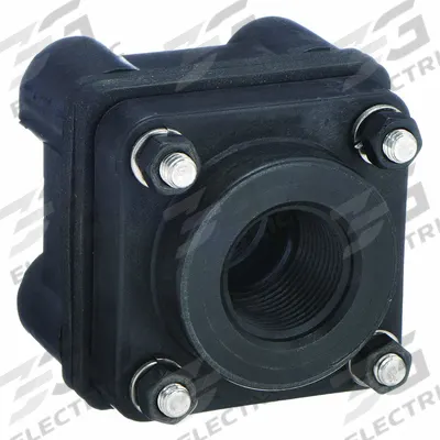 BANJO Bulkhead Tank Flange: Glass Reinforced Polypropylene Body - Glass-Filled Polypropylene Bolt-On Fittings