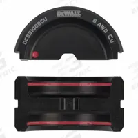 DEWALT Die Set: For DCE310, U-Die, #8 AWG Copper U-Die (MPN DCE31008CU). Key specifications — attr534228: U-Die; attr534229: DCE310; attr551983: Die Set; attr551985: #8 AWG Copper U-Die.