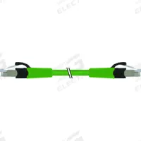 MURRELEKTRONIK Cordset: Cat6a, RJ45 Male Straight x RJ45 Male Straight, 10 m Lg, FRNC, Gray, IP20 (MPN 7000-74711-7781000). Key specifications — Brand: MURRELEKTRONIK; Cable Jacket Color: Gray; IP Rating: IP20; Performance Category: Cat6a.