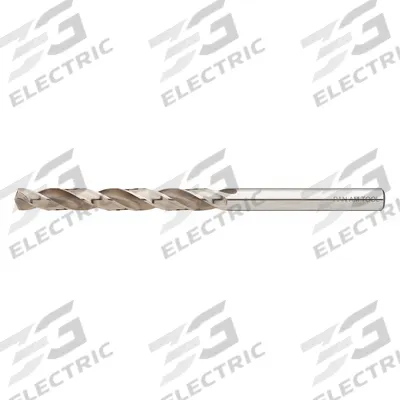 PAN AMERICAN TOOL Double Margin Drill: Letter D, 135° Split Point - Precision Cobalt Jobber-Length Drill Bits