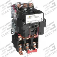 SQUARE D Magnetic Motor Starter: Non-Reversing, 3 Poles, NEMA Size 3, 90 A, 240V AC Coil (MPN 8536SEO1V03). Key specifications — Brand: SQUARE D; Coil Voltage: 220/240V AC; Phase: Three; Operator: None; Terminal Connection Type: Screw Clamp Terminals; Includes Pilot Light: No; Operator Controls: None; Auxiliary Contacts Included: No Auxiliary Contacts Included.