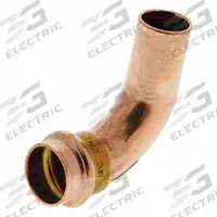 NIBCO Crimp Fitting Elbow: 90° Elbow, 1 in CTS x 1 in CTS size, Press-fit x FTG, Copper, HNBR O-Ring (MPN 9059205HPC). Key specifications — Brand: NIBCO; Series: NIBCO® PressG™ Fittings; Broad - Material for Bullet: Copper Or Bronze; Brand - Broad: NIBCO.