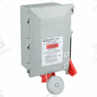 HUBBELL Mechanical Interlock: 480V AC, Three Phase, 60 A, 3 Pole, 4 Wire (MPN HBL460MIF7W). Key specifications — Brand: HUBBELL; Fuse Type: Class J; Reverse Service: No.