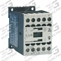 EATON IEC Magnetic Contactor: Non-Reversing, 4 Poles, 4NO Contacts, 12 A, 24V DC Coil (MPN XTCF020B00TD). Key specifications — Brand: EATON; Integrated Surge Suppression: Yes.