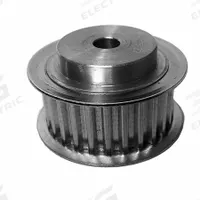 DAYTON Timing Pulley: Trapezoidal, Plain, For T5 Timing Belt Section, For 16 mm Belt Wd, 12 Teeth (MPN 27T5/12-2). Key specifications — Brand: DAYTON; Tooth Profile: Trapezoidal; Finish: Plain.