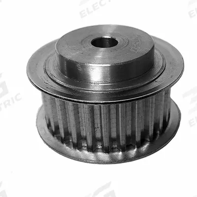 Dayton Timing Pulley: Trapezoidal, Plain, For T5 Timing Belt Section, For 16 mm Belt Wd - T5 Section Timing Belt Pulleys