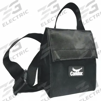 CONDOR Respirator Waist Pack: Bag, Polyester - Respirator Storage Bags