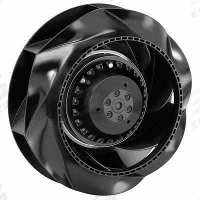 EBM-PAPST Motorized Impeller: 543 cfm Airflow @ 0.000 in SP, Permanent Split Capacitor - Motorized Impellers