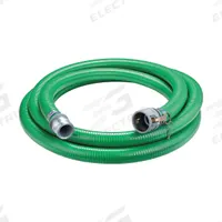 Suction and Discharge Hose: 6 in Hose Inside Dia., 45 psi, Green, 6 in x 6 in Fitting Size (MPN SP600-20CE). Key specifications — Temp. Range: 0° to 158°F; Hose Color: Green; Brand: APPROVED VENDOR.