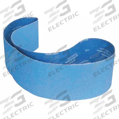 NORTON Sanding Belt: 6 in W x 89 in L, Zirconia Alumina, 80 Grit, X Wt Polyester Backing - High-Performance Sanding Belts for All Metals