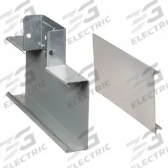 LEGRAND Full Capacity Tee: 4000, 1 3/4 in Ht, 4 3/4 in Raceway Wd, Steel, Gray (MPN G4015). Key specifications — attr1038: LEGRAND; attr1057: Steel; attr1135: Full Capacity Tee; attr1039: 4000; attr1046: For Branching Raceway at Right Angles, Join to Raceway Run with Two Pair of 4001A Couplings, Use with Undivided Raceway Only; attr1044: Gray; attr1136: Tee.