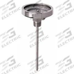 TEL-TRU Dial Thermometer: 50°F to 500°F /10°C to 250°C, +/- 1% Accuracy, 6 in Stem Lg (MPN GT500R-0609). Key specifications — Temperature Units: Celsius; Accuracy: +/- 1%; Brand: TEL-TRU.