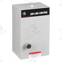 GE NEMA Magnetic Motor Starter: Non-Reversing, 3 Poles, NEMA Size 1, 27 A, 480V AC Coil (MPN CR306C10400XAAAAG). Key specifications — attr211388: GE; attr951451: 1NO; attr951453: 480V AC; attr951489: Three; attr984425: 1NO; attr984429: Pilot Light; attr997361: None (Not Applicable to Electronic Overloads).