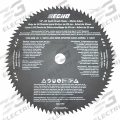 ECHO Brush Cutter Blade: 10 in Dia, Metal, DSRM-2600U/SRM-2620/SRM-2620T/SRM-266 (MPN 69500121431). Key specifications — Brand: ECHO; Compatible Manufacturer Number: SRM-2620T; Material: Metal; Product Type: Brush Cutter Blade.