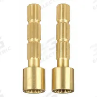 KISSLER Stem Extension: For Stem Extender Series, Brass, Brass, (2) Stem Extensions, 1 PR (MPN E1-2/2). Key specifications — Compatible Series: Stem Extender; Compatible Brand: Price Pfister/Pfister; Product Type: Stem; Includes: (2) Stem Extensions; Material: Brass.