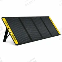 CHAMPION POWER EQUIPMENT Solar Panel: 120 W Solar Panel Output, 10 ft Cable Lg, 1 in Overall Ht (MPN 201246). Key specifications — Includes: Cable Storage Pocket.
