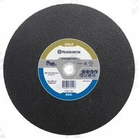 HUSQVARNA Ceramic Saw Blade: Steel, 16 in Blade Dia., 1 in Arbor Size, Dry, For Rail Power Cutter (MPN 529750702). Key specifications — attr1097734: Dry; attr1097738: Rail Power Cutter; attr1097751: HUSQVARNA.