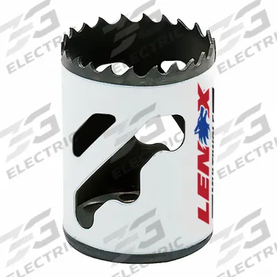 LENOX Hole Saw: 1 11/16 in Saw Dia., 3/5 Teeth per Inch, 1 1/2 in Max. Cutting Dp - Multi-Material-Cutting Hole Saws without Arbor