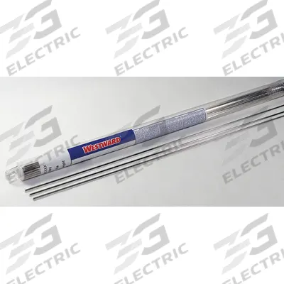 WESTWARD Welding Rod: Magnesium, ERAZ61A, 1/16 in x 36 in - ERAZ61A TIG Welding Rods
