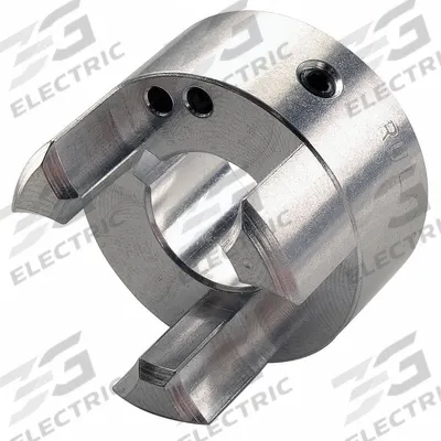 RULAND MANUFACTURING Jaw Coupling Hub: MJS41 Coupling Size, 41.3 mm Outside Dia, Metric - Zero-Backlash Curved Jaw Coupling Hubs