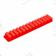 ERNST MANUFACTURING Modular Screwdriver Organizer: Red, 2 1/4 in Overall Wd, 13 5/8 in Overall Lg (MPN 5600). Key specifications — Material: Plastic; Brand: ERNST MANUFACTURING; Color: Red; Product Type: Screwdriver Organizer.