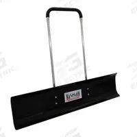 MANPLOW Snow Pusher: Plastic, 15 1/2 in Blade Lg, 60 in Blade Wd, 0.19 in Gauge, 50 in Handle Lg (MPN RevX60). Key specifications — Brand: MANPLOW; Handle Grip: U Handle.