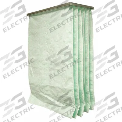 GRAINGER Pocket Air Filter: 24 in x 12 in x 15 in, MERV 13, Pink, Fiberglass - MERV 13 Pocket Air Filters