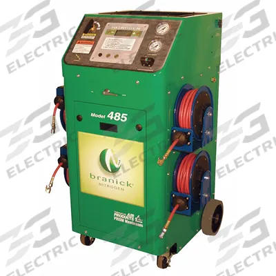 BRANICK Tire Inflation System: 175 psi Max Op Air Pressure, 150°F Max Op Temp, LCD - Nitrogen Generators