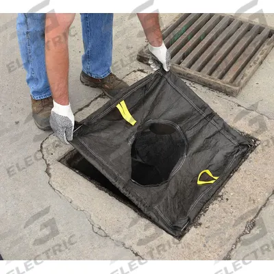ENPAC Catch Basin Insert: Debris/Sediment/Trash - Adjustable-Frame Insert Street Drain Filters