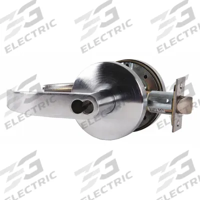 FALCON LOCK Door Lockset: Storeroom Lever Locksets, Chrome