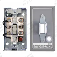 SQUARE D Manual Motor Switch: 2 Poles, 30 A, 1 NEMA Rating, Pilot Light: Red Light (115V AC) (MPN 2510KG1A). Key specifications — Brand: SQUARE D; Maximum Voltage Rating: 230V DC; Mounting Style: Surface; Pilot Light: Red Light (115V AC); Enclosure Material: Painted Steel.