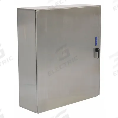 WIEGMANN Enclosure: 304 Stainless Steel, 42 in x 32 in x 12 in, NEMA 12/13/3R/4/4X - Stainless Steel Enclosures
